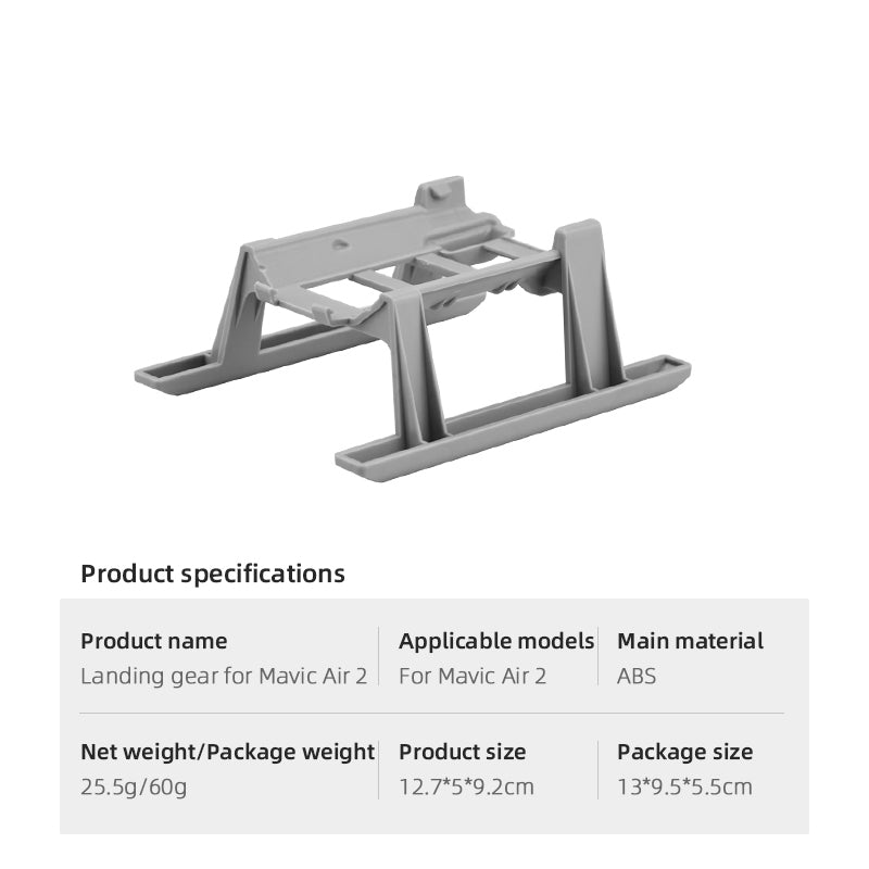 Heightened Landing Gear for Mavic Air 2