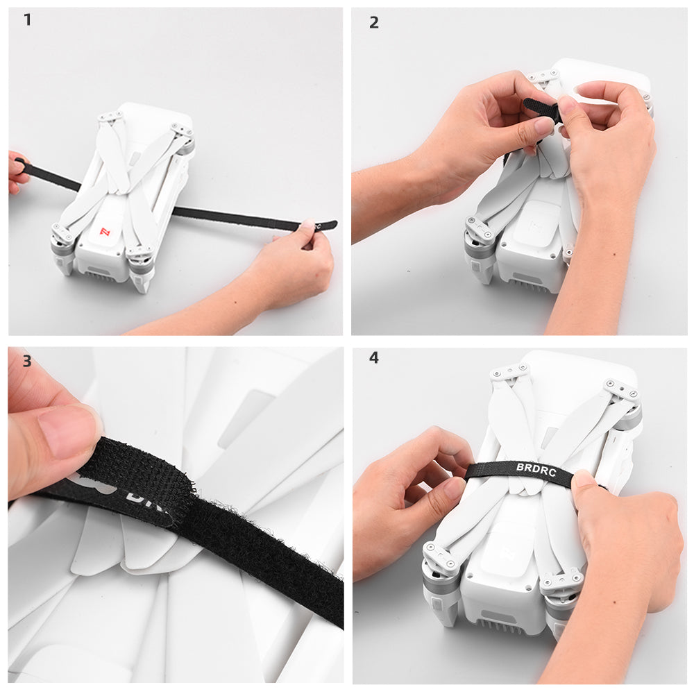 Drone Blade Holder Strap Propeller Shield Mount for FIMI X8 SE 2020/Mavic Mini Drone Accessories