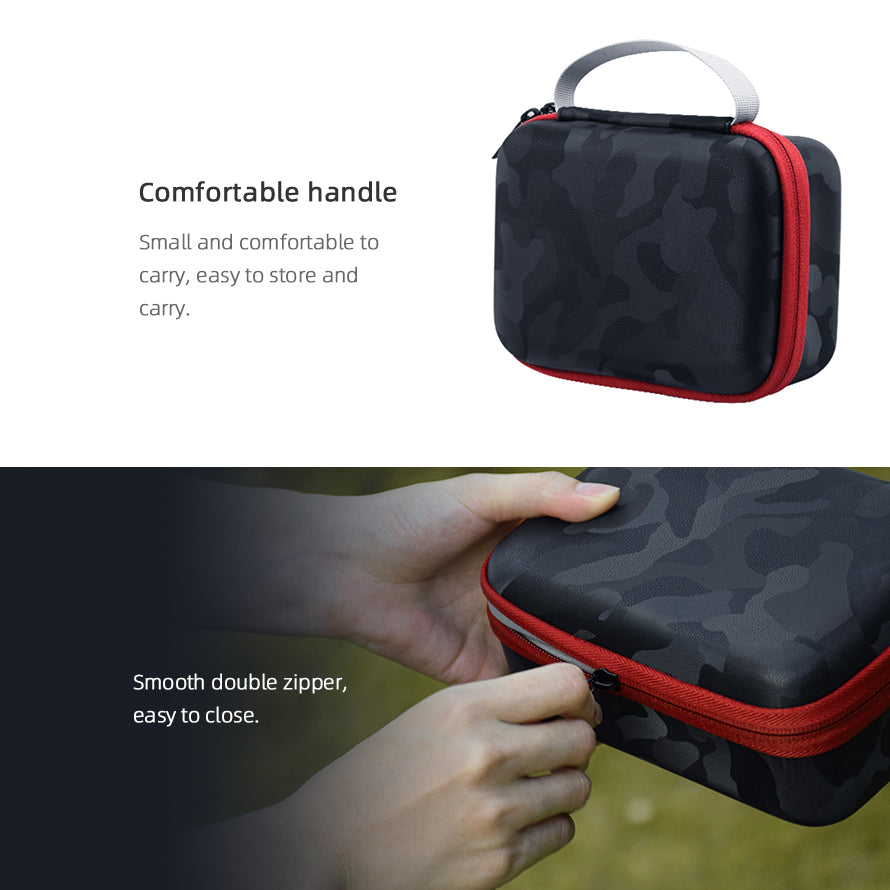 Camouflage Pattern Carrying Case Drone Body Bag (EWB8240_1) for Mavic MINI 2 - Black