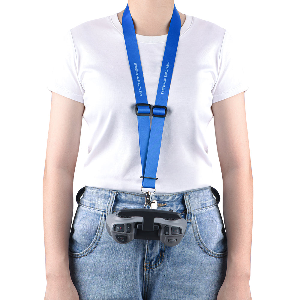 Max2473 Anti-lost Safety Strap Lanyard for FPV Combo Remote Control - Blue