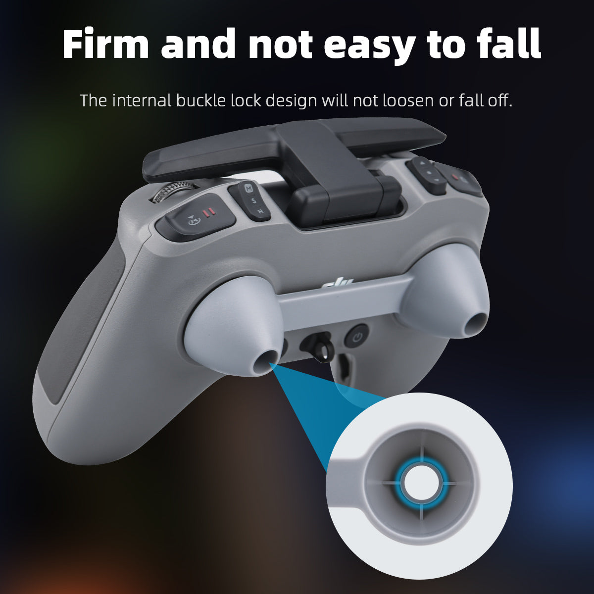 EWB8507 Rocker Joystick Cover Holder for DJI FPV Combo Remote Control Protector Fixed Protective Bracket