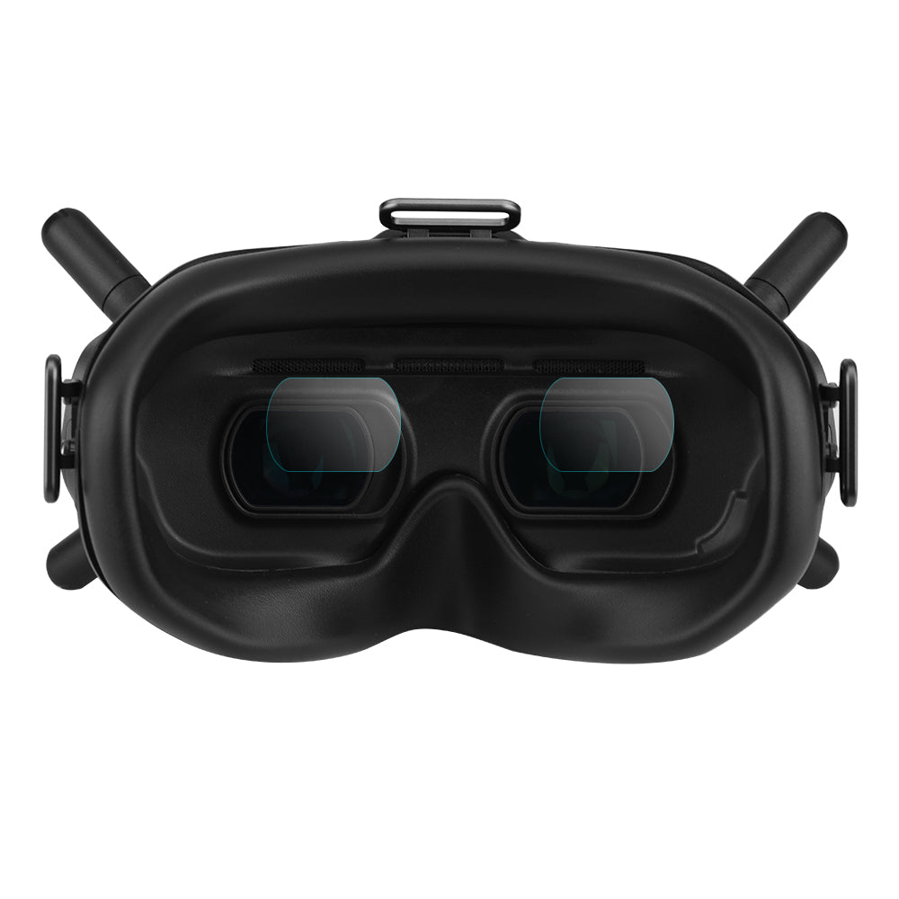 2 Pairs EWB8446_2 Tempered Glass Screen Protector Lens for DJI FPV Combo Glasses Accessories