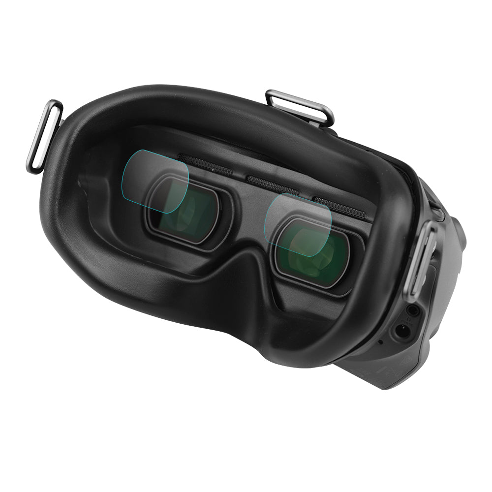 2 Pairs EWB8446_2 Tempered Glass Screen Protector Lens for DJI FPV Combo Glasses Accessories