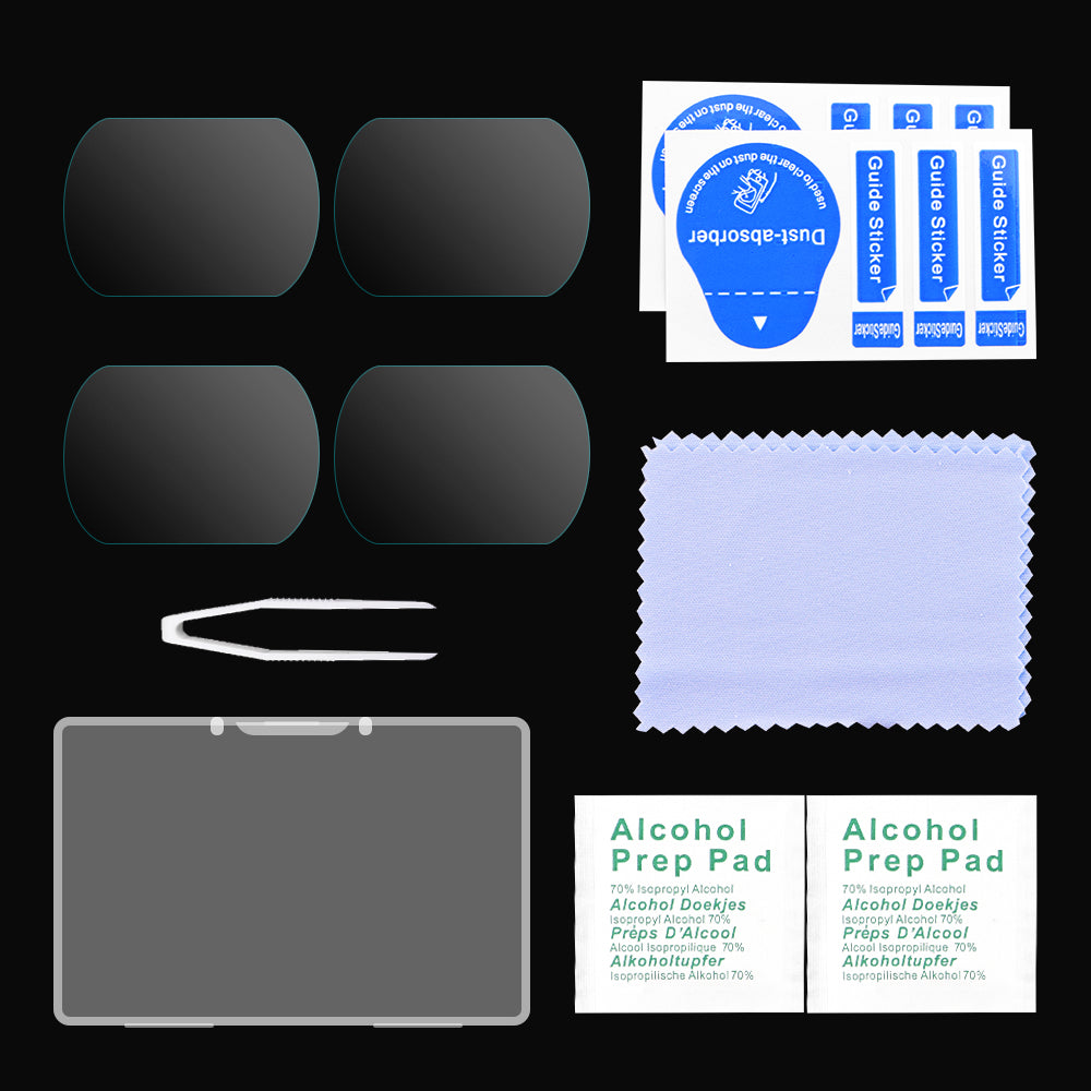 2 Pairs EWB8446_2 Tempered Glass Screen Protector Lens for DJI FPV Combo Glasses Accessories