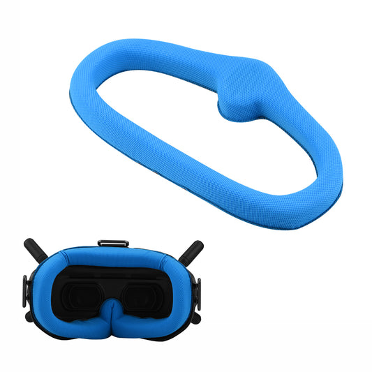 EWB8434 Eye Pad for DJI FPV Goggles V2 Face Plate Replacement for DJI FPV Combo Goggles Accessory - Blue