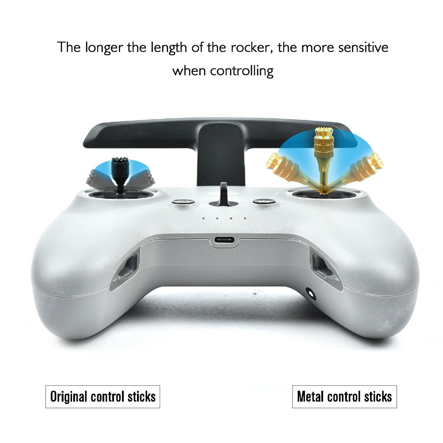 2Pcs STARTRC 1109428 Adjustable Rocker Extended Remote Control Joystick for DJI FPV Drone