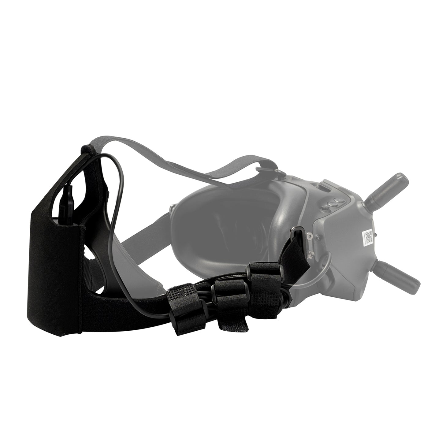 TELESIN TE-CEB-002 Portable Headband Battery Storage Bag Head Strap Battery Holder Pouch for DJI FPV Goggles