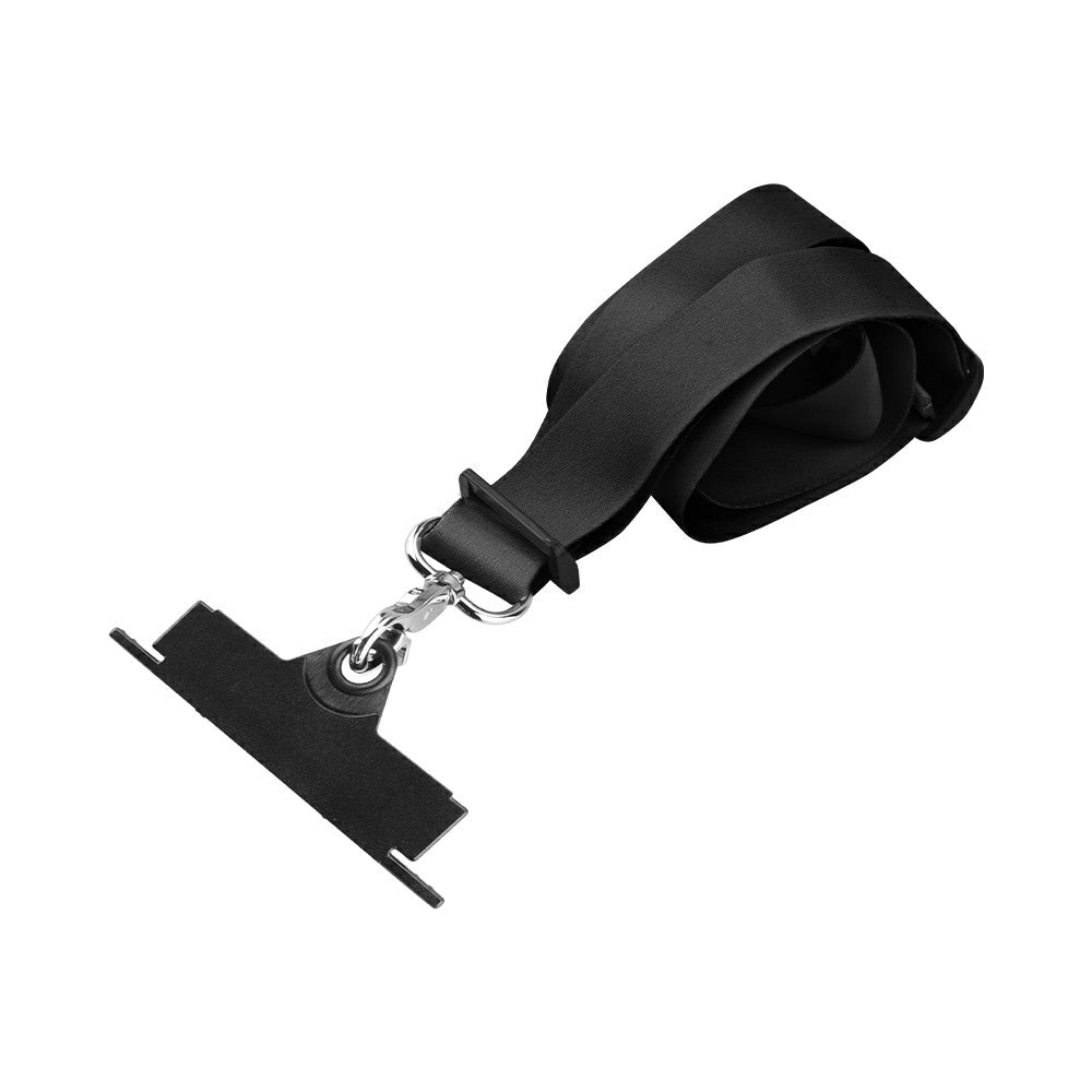Max2473+Max0709 Lanyard Bracket Strap Hook Holder Neck Strap for DJI Mavic 2/Pro/Mini/Air/Spark Remote Control - Black