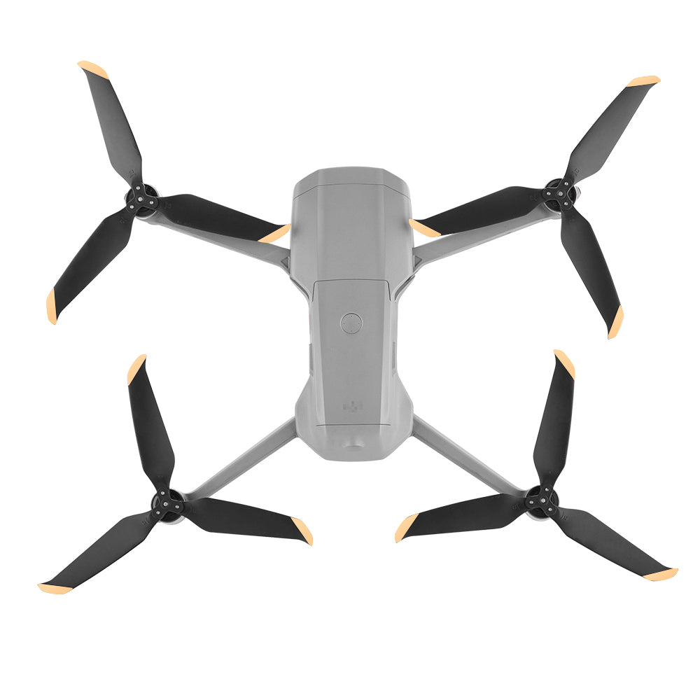 EWB9031 2 Pairs Quick Release Three-blade Propeller Noise Reduction Blade Propeller for DJI Mavic Air 2/Air 2S Drone - Black
