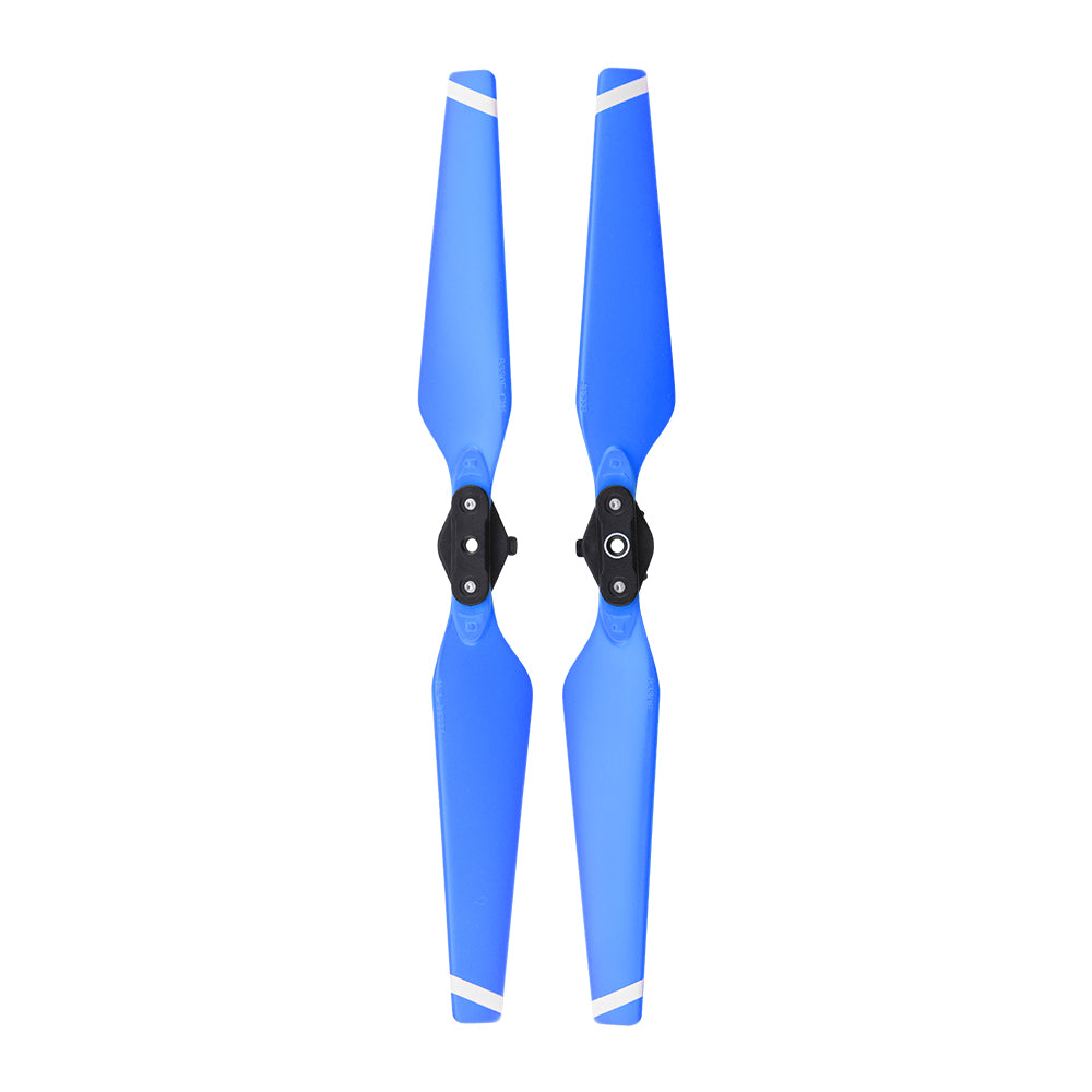 Max0432 1 Pair Low Noise Quick Release Propeller for DJI Mavic Pro 8330F - Blue/White Edge