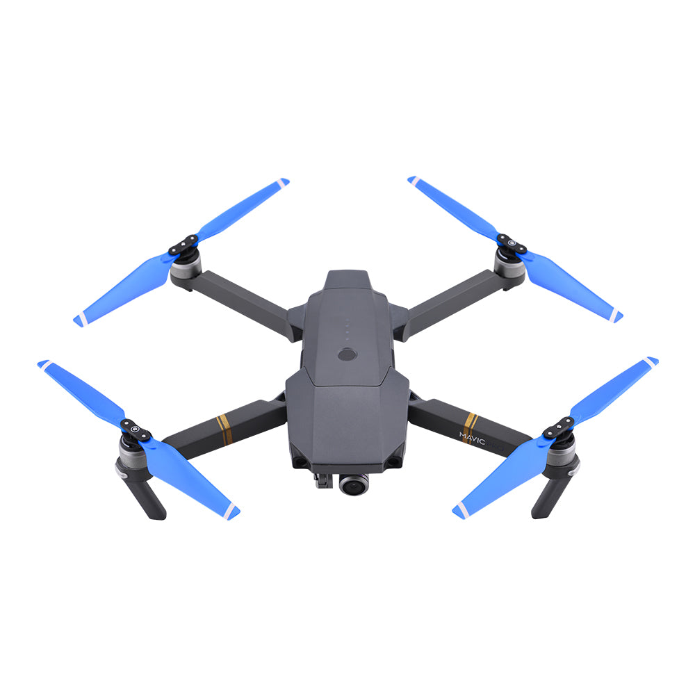 Max0432 1 Pair Low Noise Quick Release Propeller for DJI Mavic Pro 8330F - Blue/White Edge