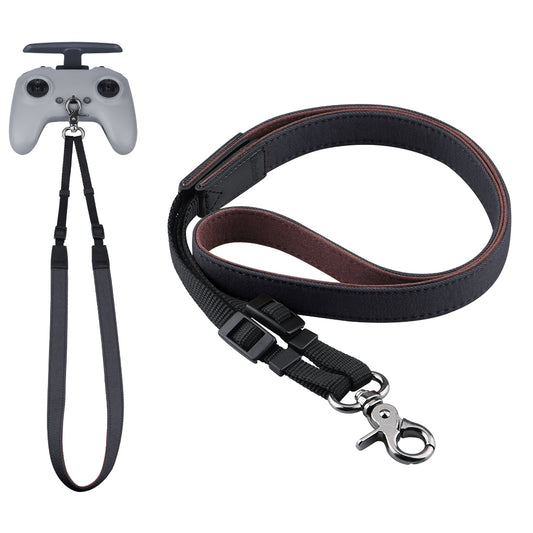 UTAIDU EWB8664 Dual-color Neck Lanyard Strap for DJI FPV Drone - Black