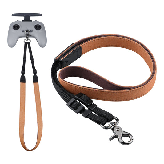 UTAIDU EWB8664 Dual-color Neck Lanyard Strap for DJI FPV Drone - Brown