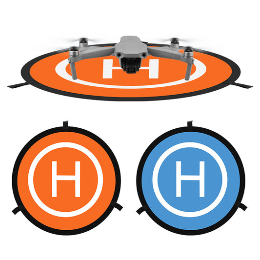 HSP6939_1 55cm Round Drone Parking Apron Landing Pad with Ground Nail Reflective Strips