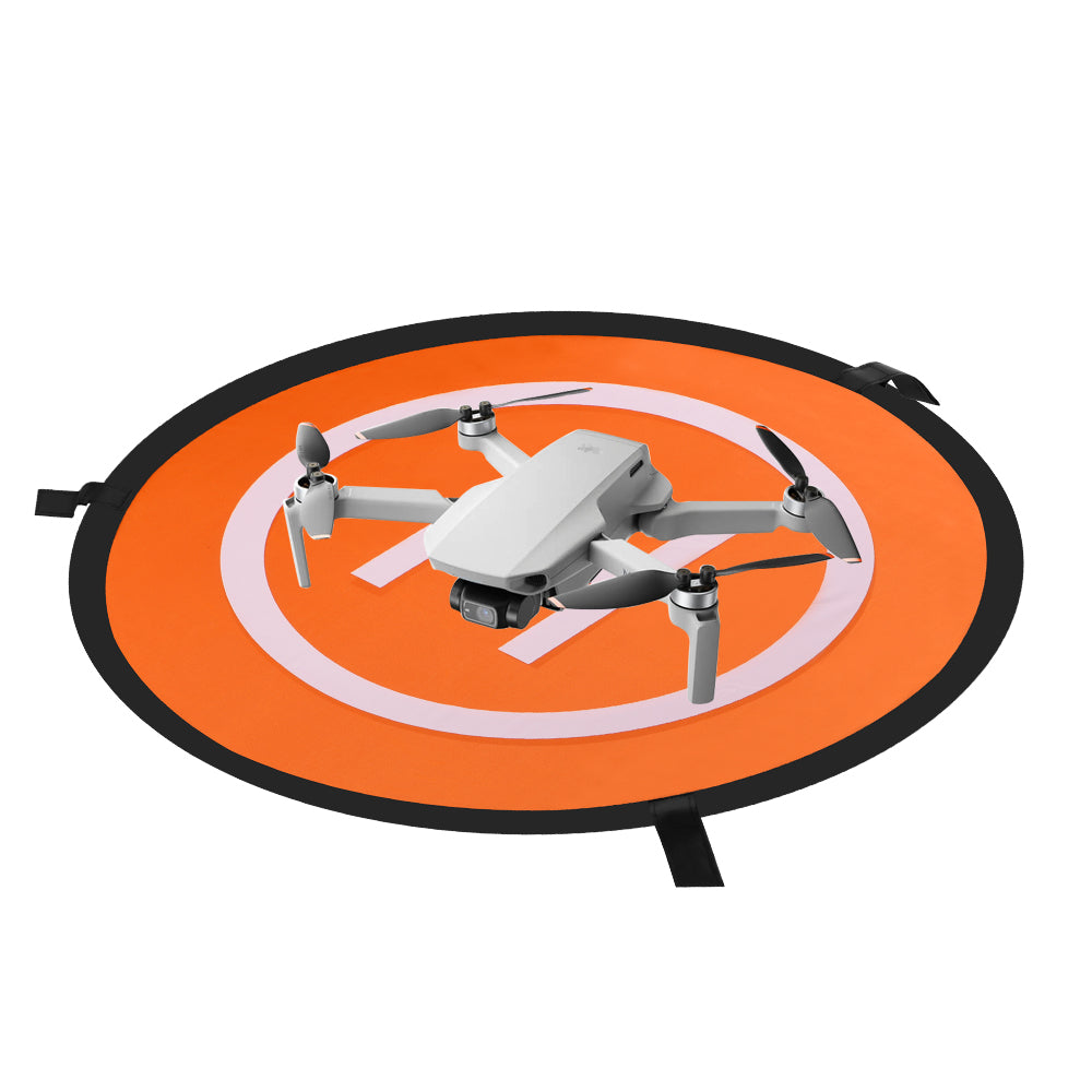 HSP6939_1 55cm Round Drone Parking Apron Landing Pad with Ground Nail Reflective Strips