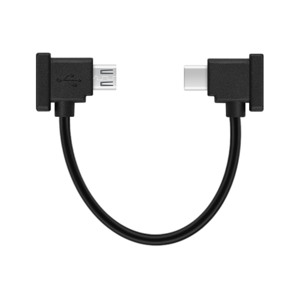 EWB8427 12cm PVC Remote Control Data Connected Cable for DJI Mavic Mini/Mavic 2/Spark/Mavic Pro/Mavic Air - Micro USB to Type-C