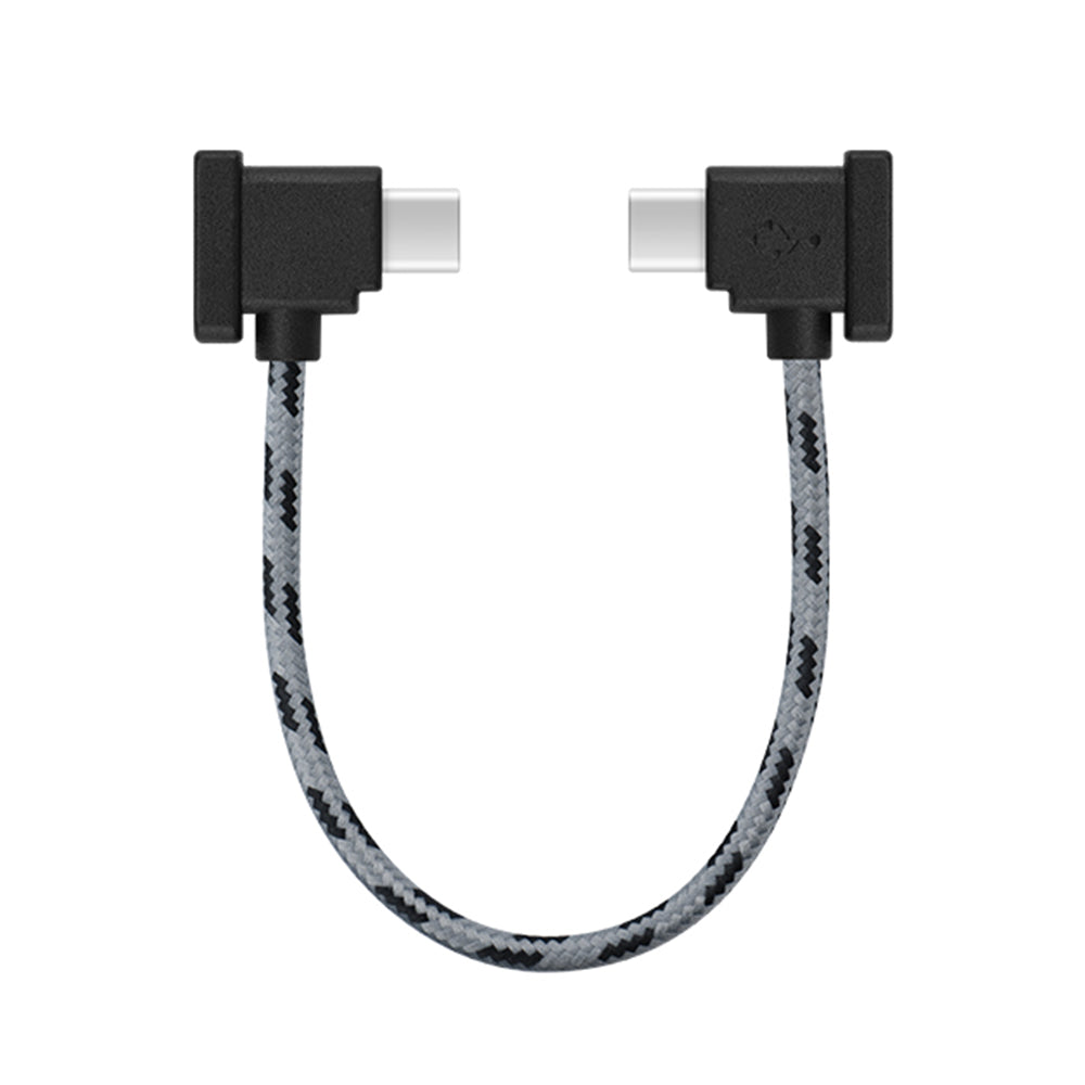 EWB8463 15cm Remote Control Data Wire Nylon Braided for DJI Mavic Air 2/Mini 2/Pocket 2/Osmo Pocket - Type-C