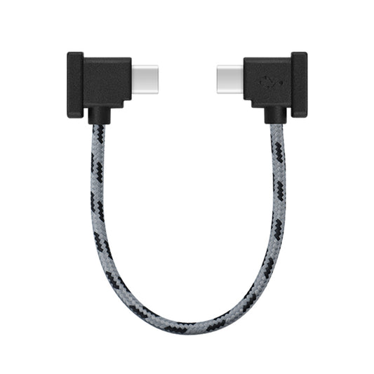 EWB8463 15cm Remote Control Data Wire Nylon Braided for DJI Mavic Air 2/Mini 2/Pocket 2/Osmo Pocket - Type-C