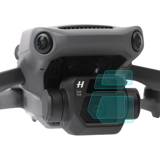 Uniqkart M3-BHM122 2 Sets Camera Lens Protector Explosion-proof Tempered Glass Film for DJI Mavic 3