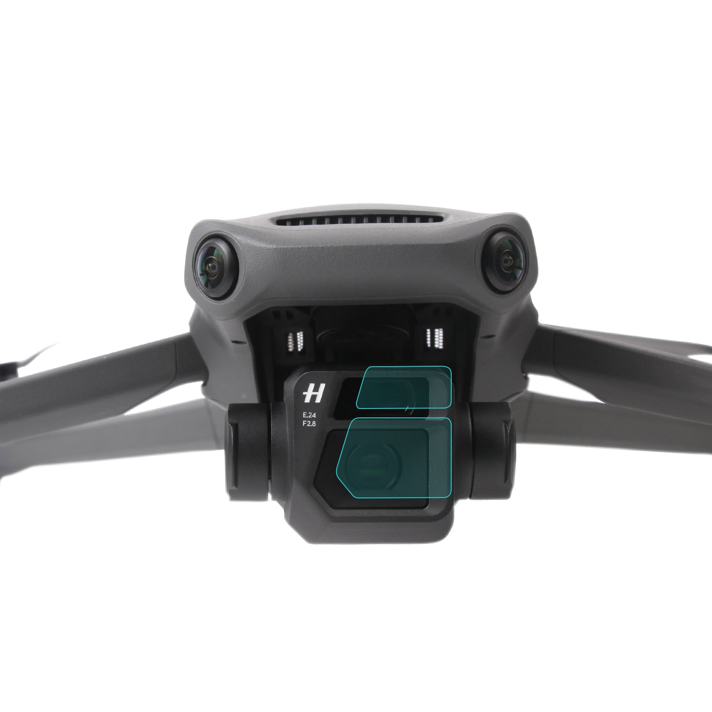 Uniqkart M3-BHM122 2 Sets Camera Lens Protector Explosion-proof Tempered Glass Film for DJI Mavic 3