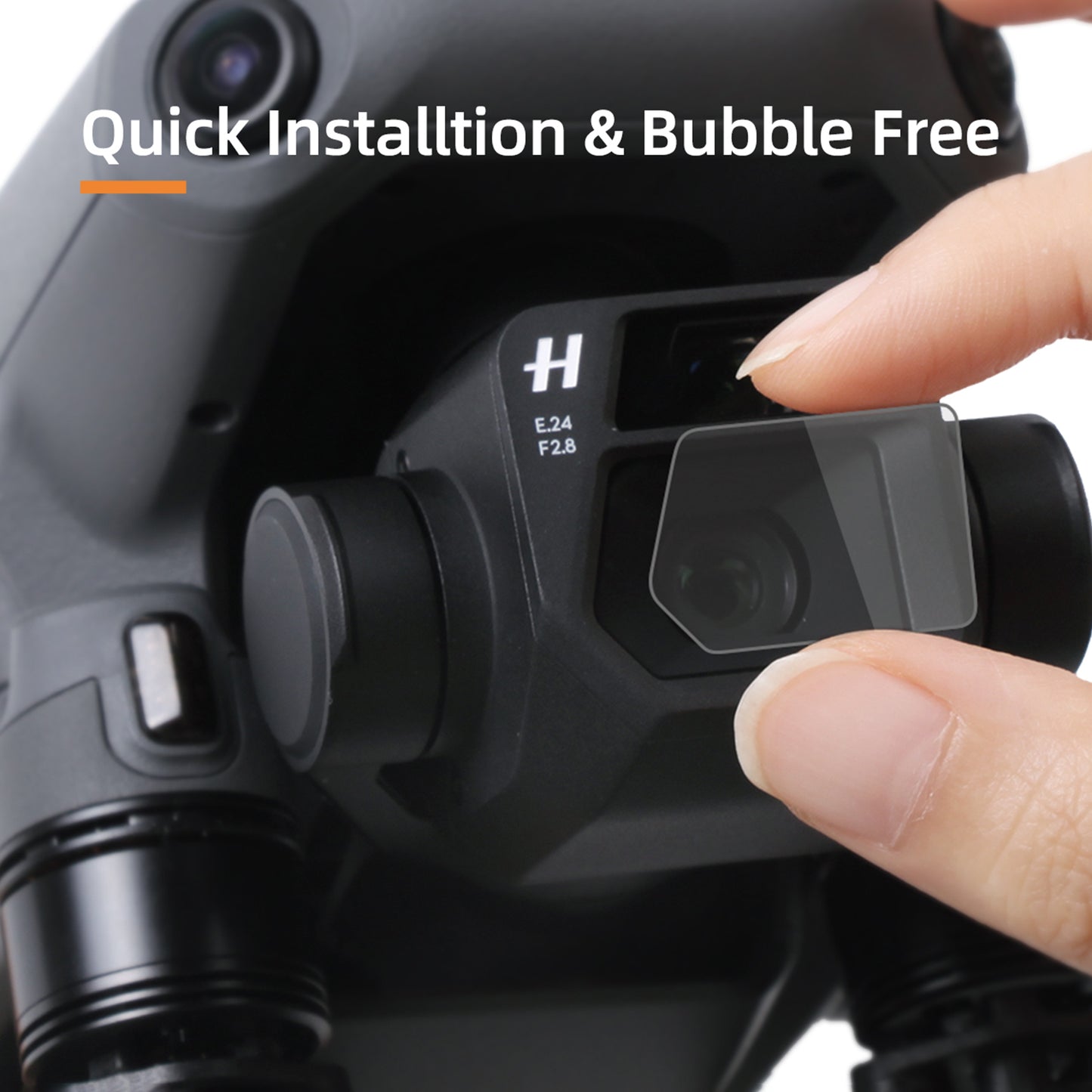 Uniqkart M3-BHM122 2 Sets Camera Lens Protector Explosion-proof Tempered Glass Film for DJI Mavic 3