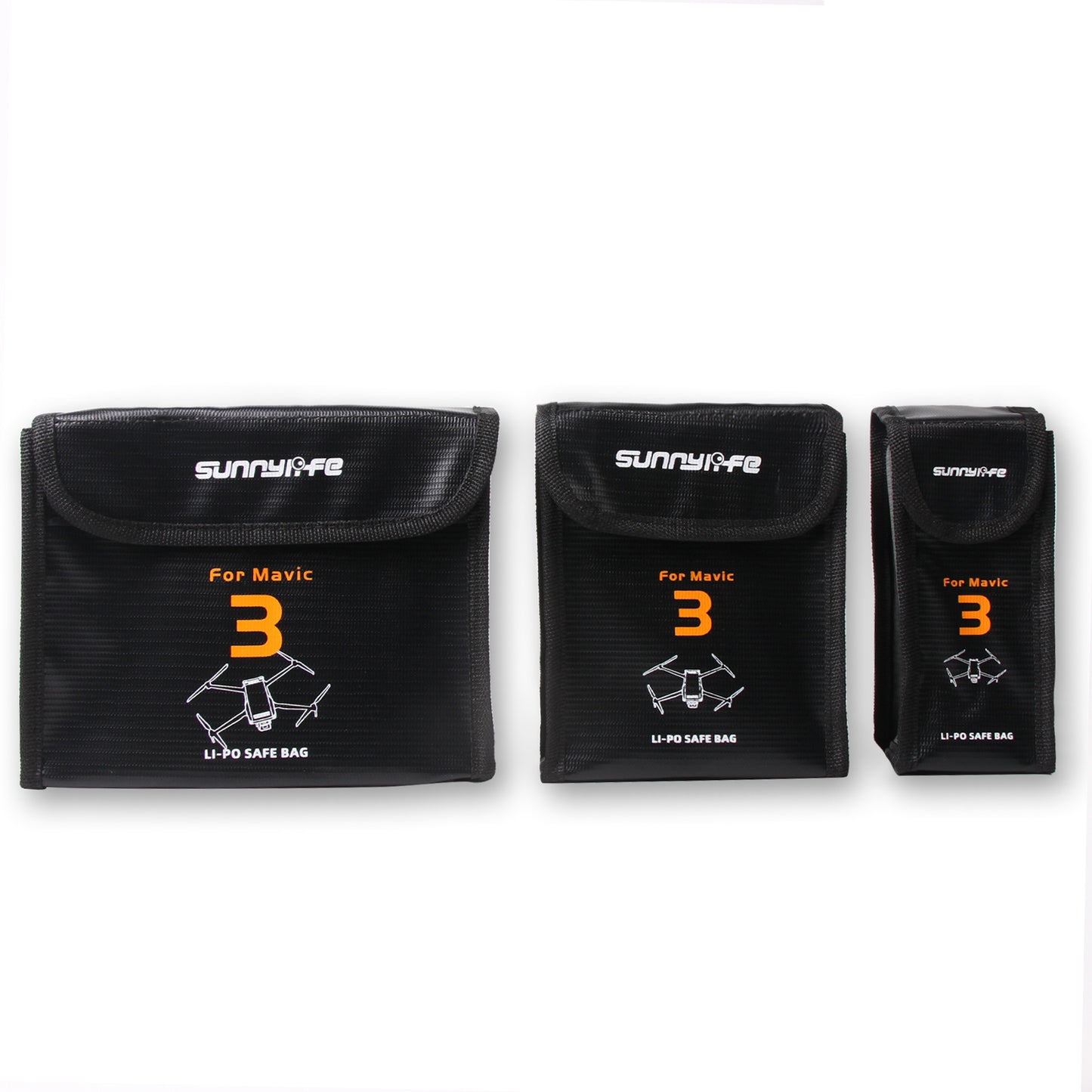 SUNNYLIFE M3-DC104 Explosion-proof Battery Safety Bag Lithium Battery Storage Pouch for DJI Mavic 3