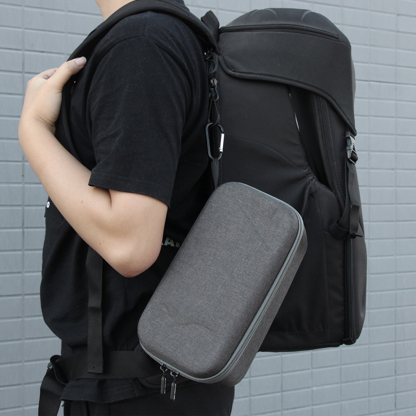 Uniqkart B325 Universal Shockproof Camera Carrying Case Handbag Storage Bag for DJI Mavic 3