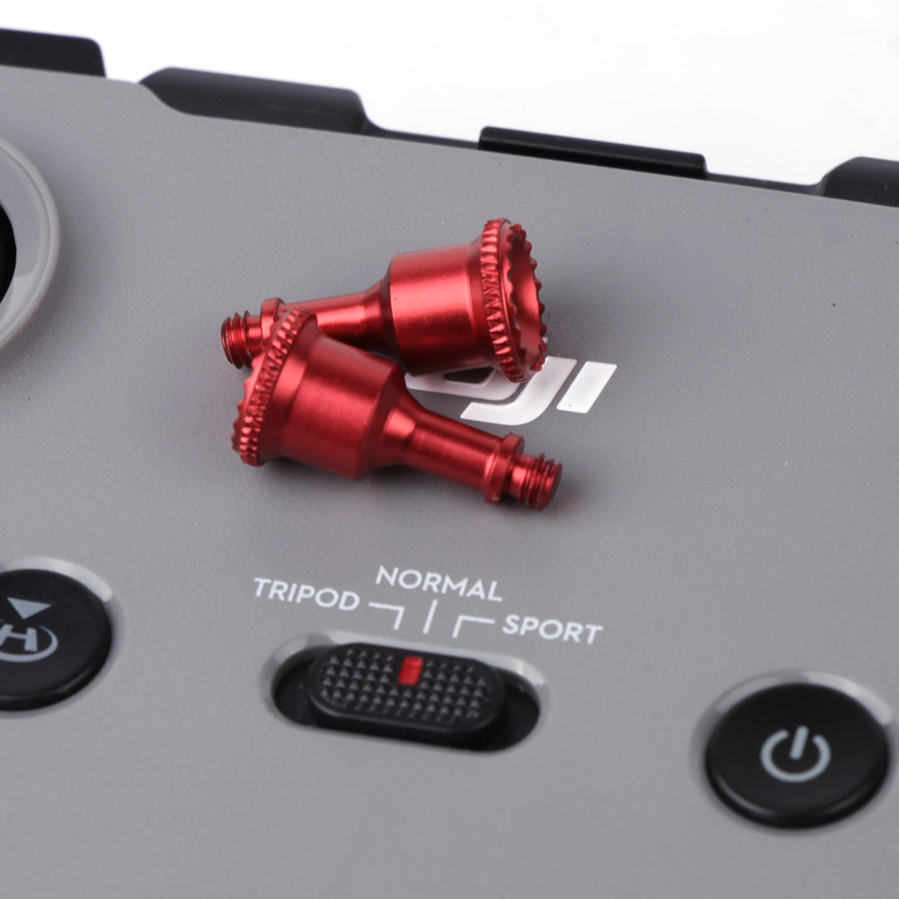 SUNNYLIFE YG9276 1 Pair Thumb Rocker Aluminum Alloy Joysticks for DJI Mavic 3/Air 2S/Air 2/Mini 2 Controller - Black