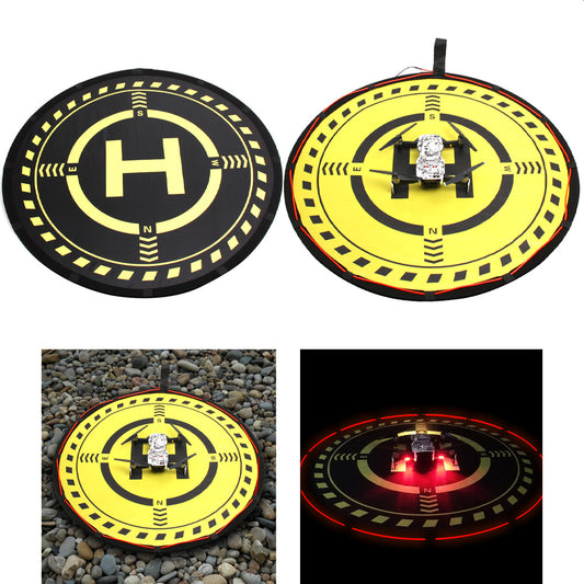 SUNNYLIFE DJI-TJP07 70cm Parking Apron Double-Sided Round LED Light Drone Landing Pad for DJI Mavic 3/Mini SE/Mavic Air 2S/FPV