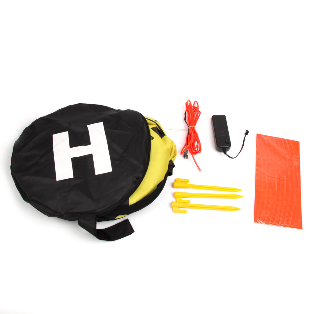 SUNNYLIFE DJI-TJP07 70cm Parking Apron Double-Sided Round LED Light Drone Landing Pad for DJI Mavic 3/Mini SE/Mavic Air 2S/FPV