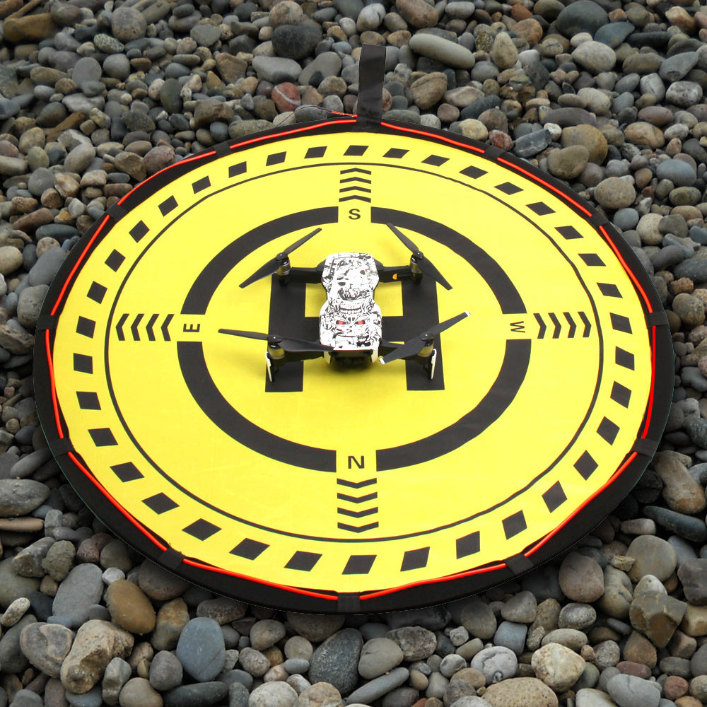 SUNNYLIFE DJI-TJP07 70cm Parking Apron Double-Sided Round LED Light Drone Landing Pad for DJI Mavic 3/Mini SE/Mavic Air 2S/FPV