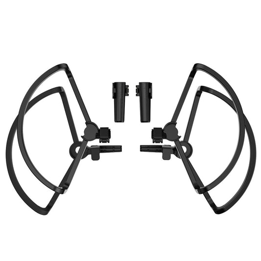 SUNNYLIFE KC321 Folding Propeller Guard Landing Gear Extensions for DJI Mini SE/Mini 2/Mavic Mini Drone Accessories - Black