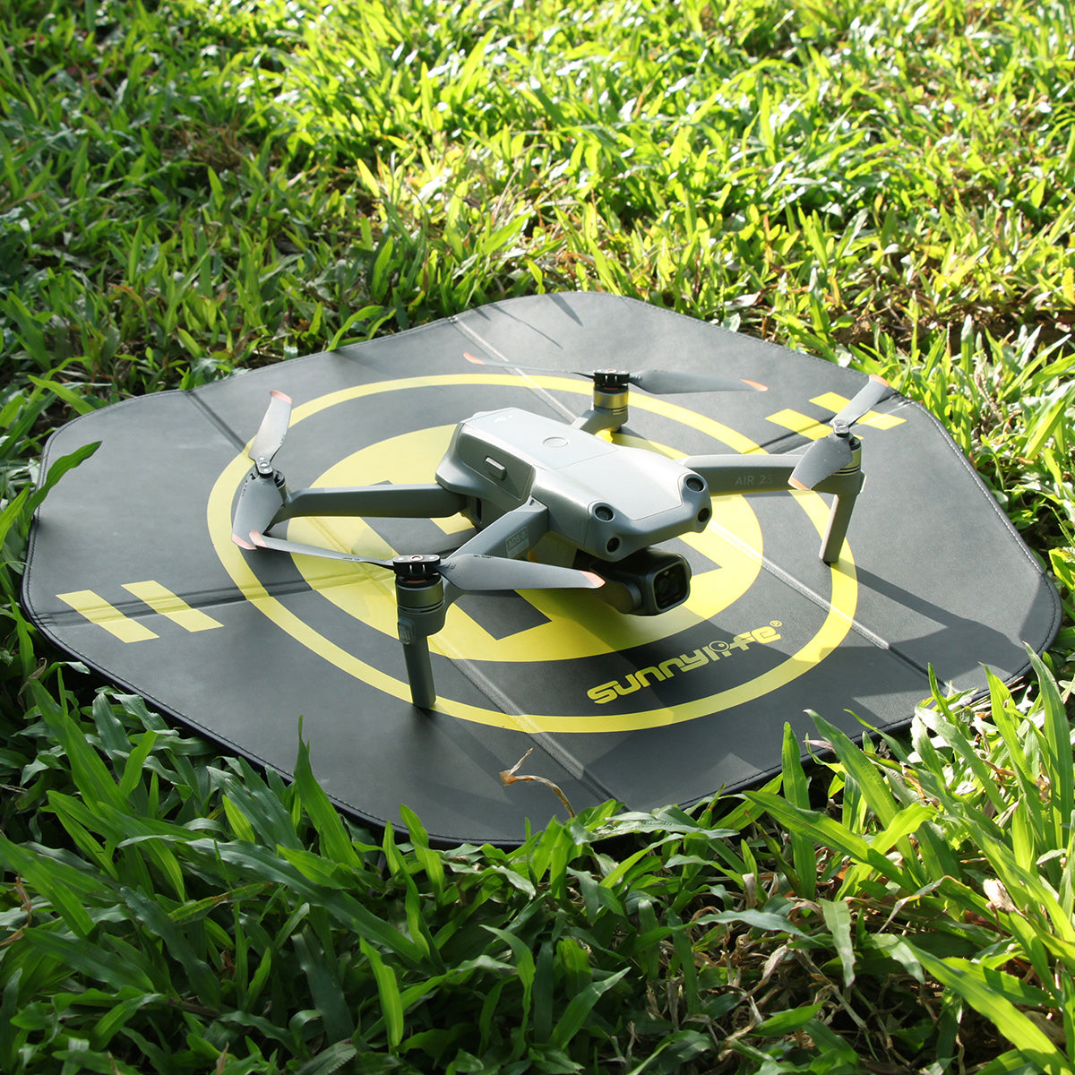 SUNNYLIFE TY-TJP08 for DJI Mavic 3/Mini SE/Air 2S Double-Sided PU Leather Waterproof Hexagonal Drone Landing Pad