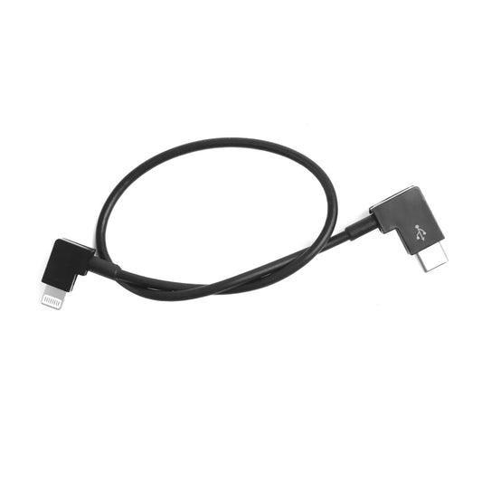 SUNNYLIFE for DJI Mavic 3/Air 2S/Mini 2/FPV Flying Goggles V2/Pocket 2 Data Cable Type C to Lightning for iOS Phones, 30cm