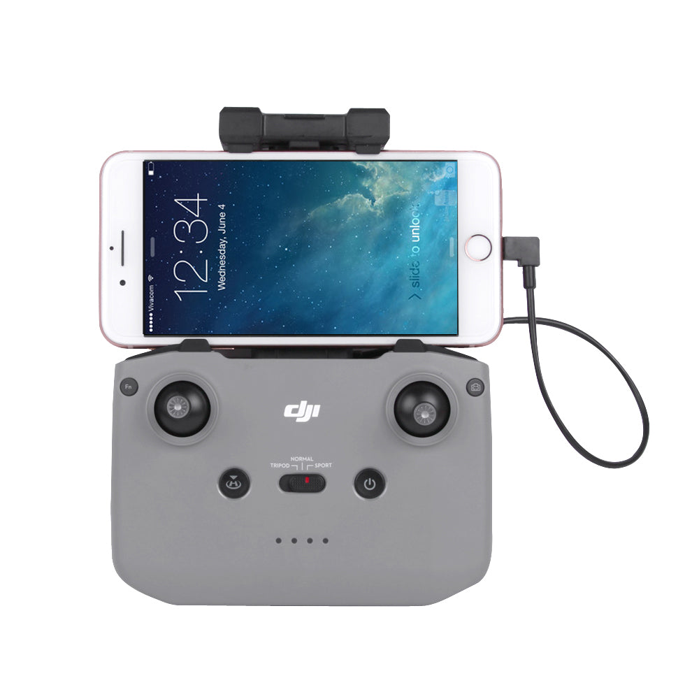 SUNNYLIFE for DJI Mavic 3/Air 2S/Mini 2/FPV Flying Goggles V2/Pocket 2 Data Cable Type C to Lightning for iOS Phones, 30cm