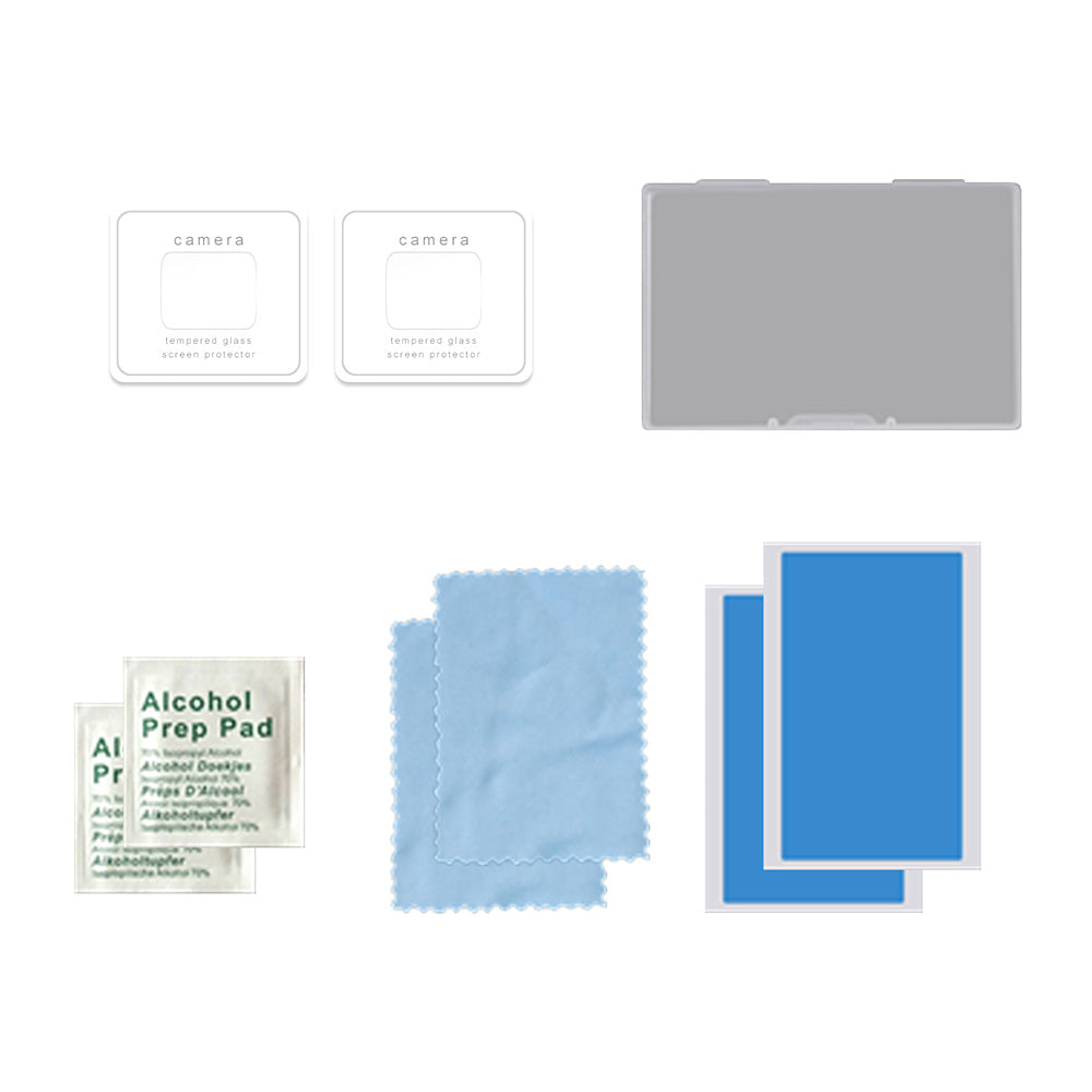 SUNNYLIFE BHM656 2Set Anti-Scratch Lens Screen Protector for DJI Air 2 Anti-explosion Tempered Glass Lens Saver Drone Accessories