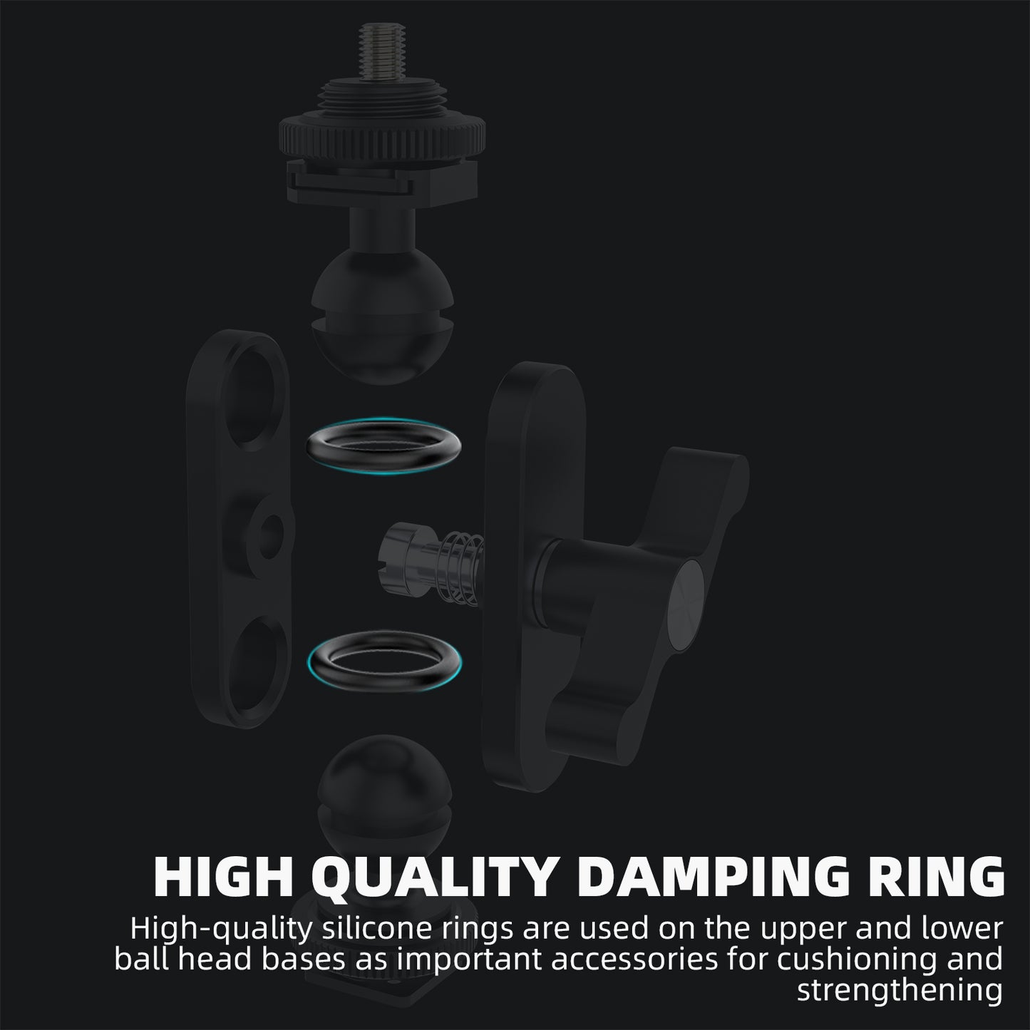 RCSTQ Adjustable Bracket Aluminum Alloy 7.9&#39;&#39;-12.9&#39;&#39; Tablet Holder Stand for DJI Mavic 3 Air 2/2S Mini 2