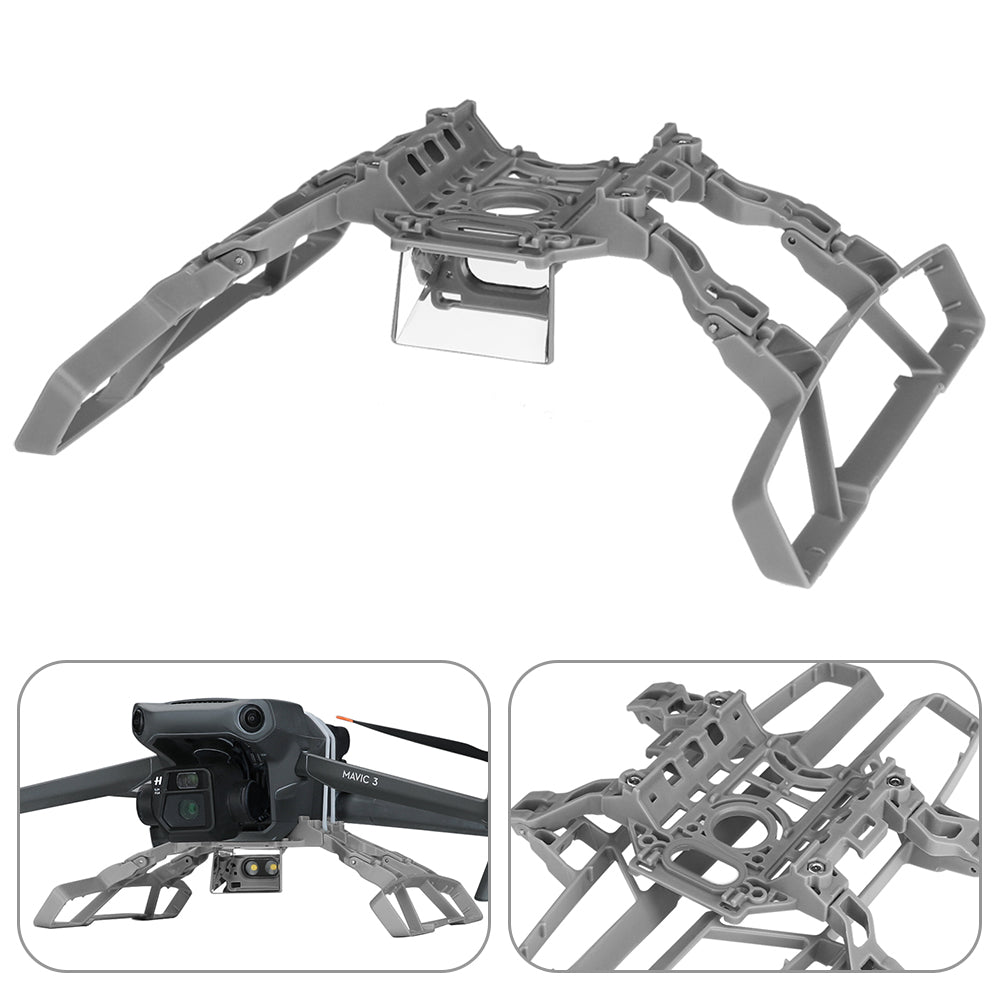 RCSTQ Heightened Extender Landing Gear Sled Landing Legs Protector Stand for DJI Mavic 3 Drone
