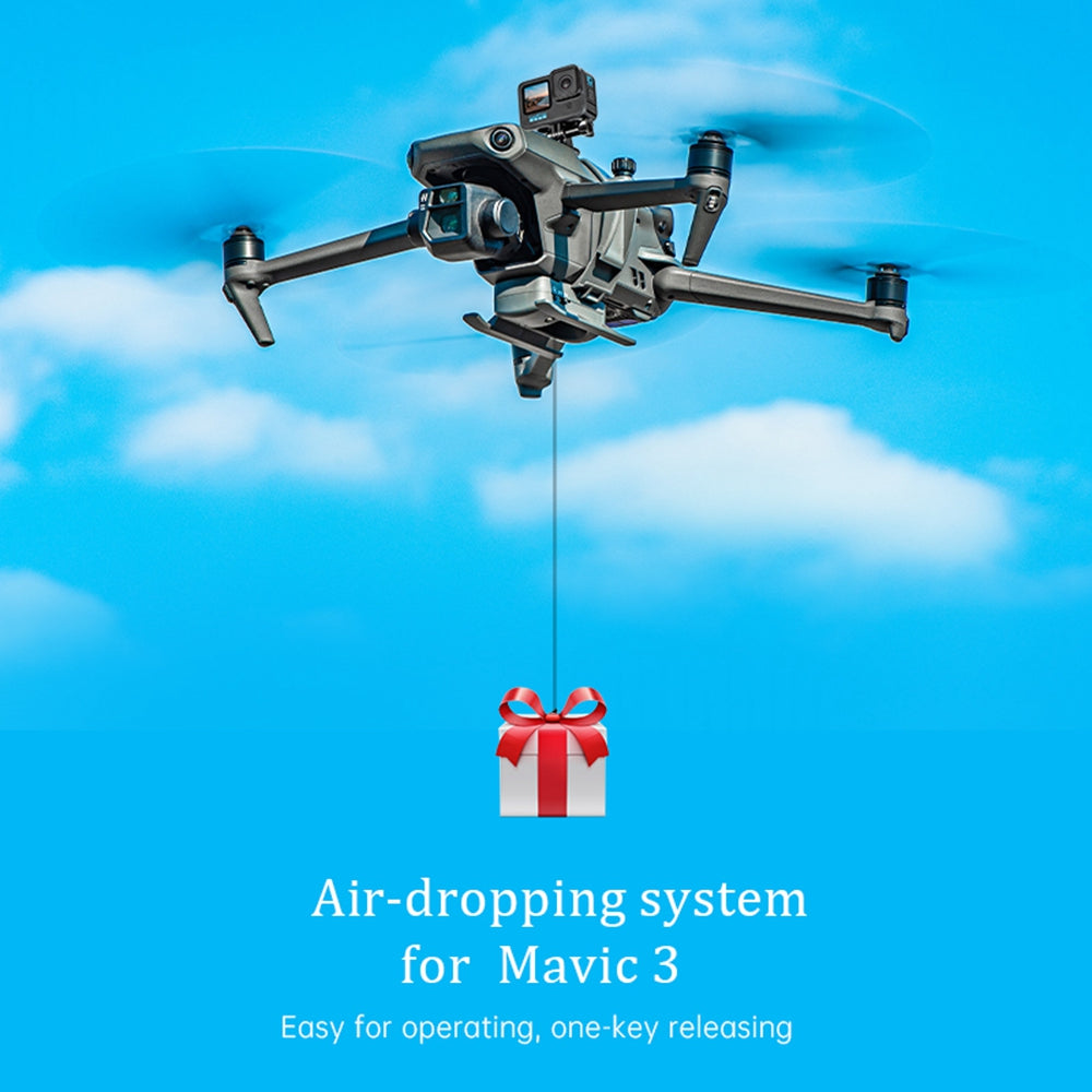 STARTRC 1110461 Airdrop Device for DJI Mavic 3 Delivery System Multifunctional Thrower Kit with Expansion Bracket/Fishing Line