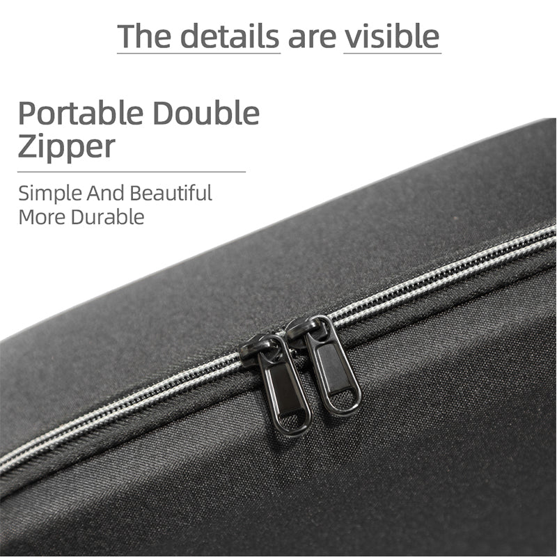 Shockproof Storage Bag for DJI Mini 3 Pro / Mini 3 Carrying Case Portable Box RC Accessories Travel Bag - Black / Red