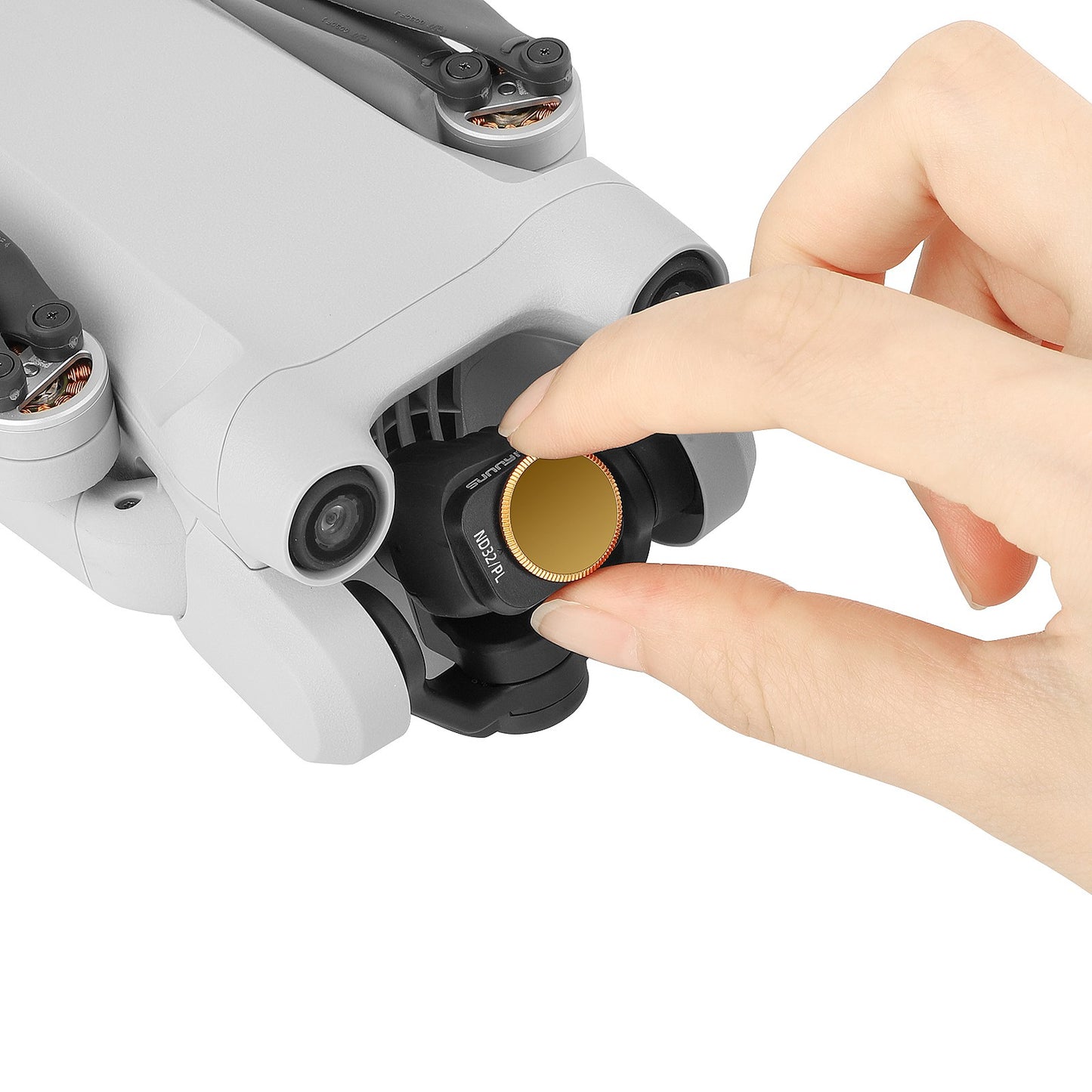 Uniqkart MM3-FI413 For DJI Mini 3 Pro ND/PL Adjustable Lens Filter Drone Camera Accessories - ND8/PL