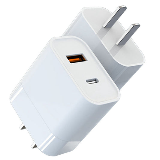RCSTQ 1356500 30W GaN QC3.0 Dual Port Charger for DJI Mini 2/Mini 3 Pro Drone Fast Charger Adapter RC Aircraft Portable Mini Wall Charger Block (CN Plug)
