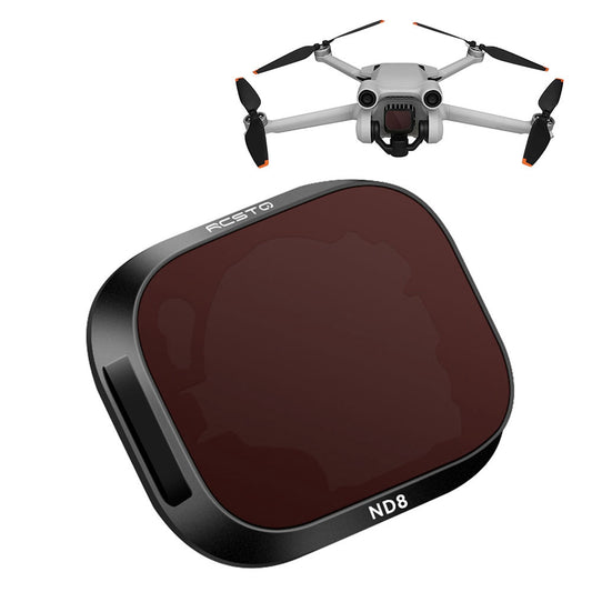 RCSTQ For DJI Mini 3 Pro Aluminum Alloy+Glass ND Filter ND8 ND16 ND32 ND64 RC Accessories - ND8