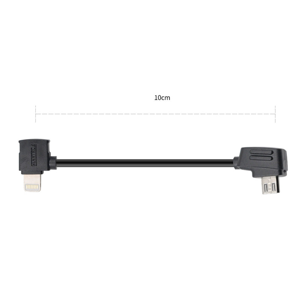 STARTRC For DJI Mavic Mini / Mavic Pro / Mavic Air / Spark Remote Control Cord Lightning Port Connection Cable