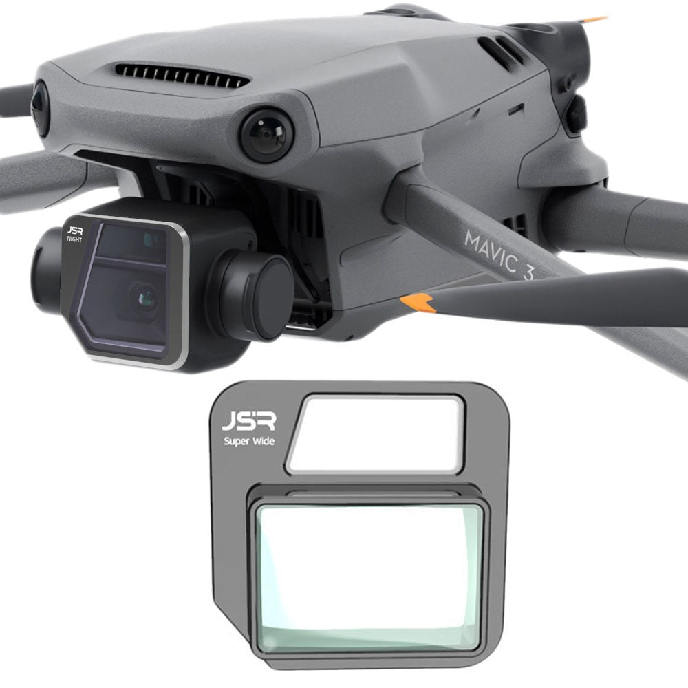 Junestar JSR-1825-26 For DJI Mavic 3 Super Wide Lens Filter Optical Glass Wide Angle Drone Camera Lens Filter