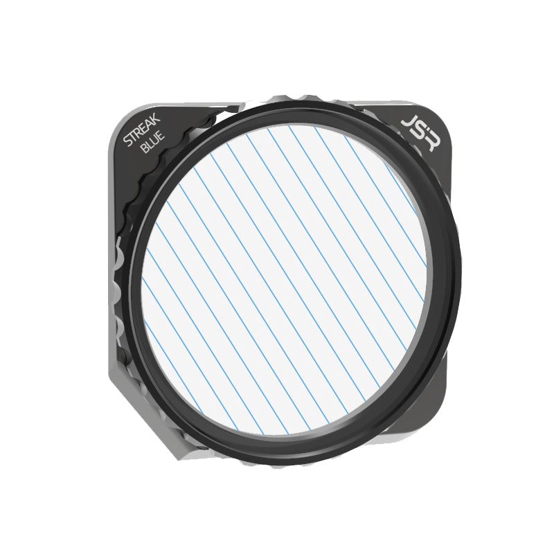 Junestar JSR-1825-22 For DJI Mavic 3 Optical Glass Brushed Blue Filter Drone Camera Lens Filter