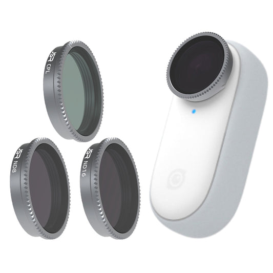 Junestar JSR-1283-10 For Insta360 GO 2 Lightweight CPL ND8 ND16 Filter 3-in-1 Camera Accessories