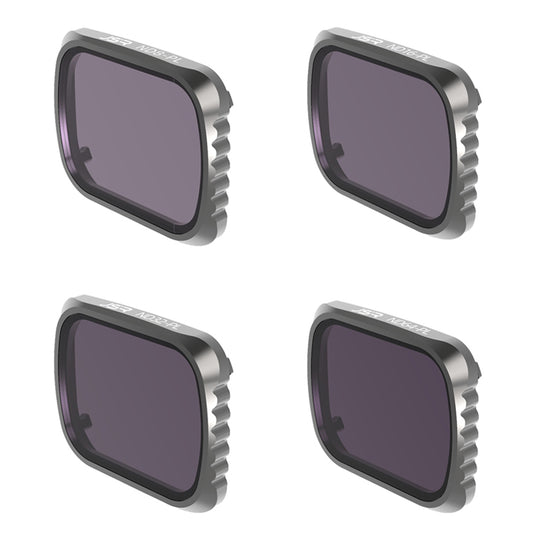 Junestar JSR-1278-17 For DJI Mavic Air 2S 4Pcs/Set NDPL Filters ND8PL+ND16PL+ND32PL+ND64PL Optical Glass Camera Lens Filters