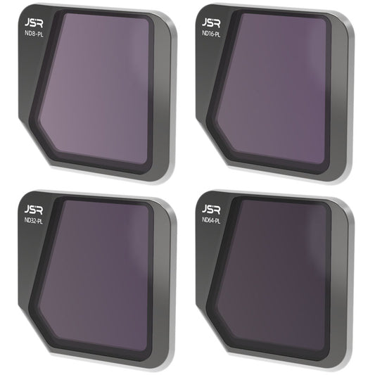 Junestar JSR-1825-19 For DJI Mavic 3 4Pcs/Set ND8PL+ND16PL+ND32PL+ND64PL Filters Optical Glass Camera NDPL Lens Filters