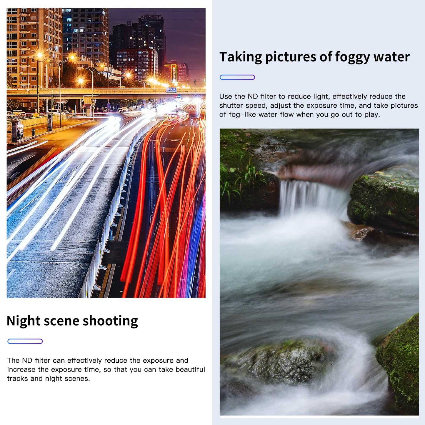 4Pcs/Set for DJI Mini 3 Pro ND8+ND16+ND32+ND64 Filters Aluminum Alloy Frame+Optical Glass Camera Lens Filters